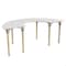 Flash Furniture 29.5 in W, 59 in L, 23 in H, Beechwood, Birch Plywood, Steel, Beech/White MK-ME088020-GG - alternate 1